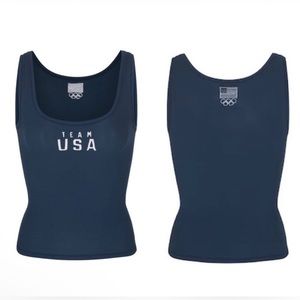 SKIMS TEAM USA SOFT LOUNGE TANK *LIMITED EDITION*